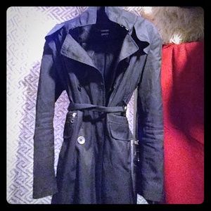 DKNY Midnight Blue Trench Coat